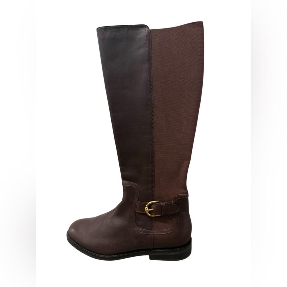 Cole Haan Celestina Block Heel Riding Brown Boots – Sz 9.5B - Picture 5 of 9